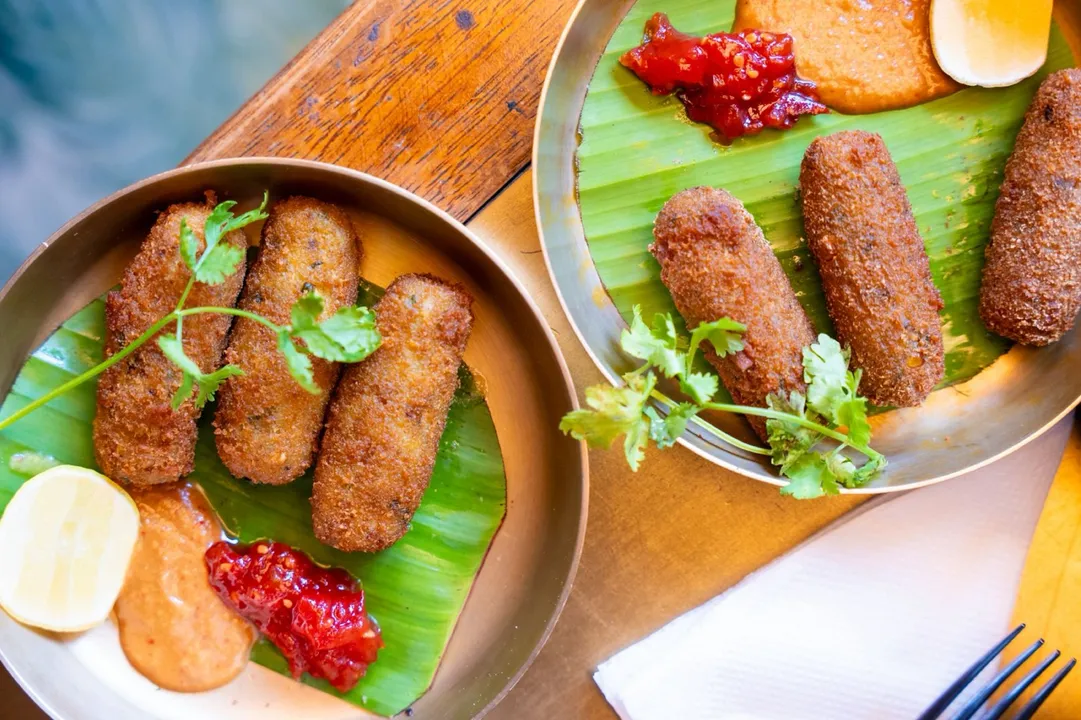 Banana (baalepunn) cutlet - Coorg Food Festival at Hilton Manyata