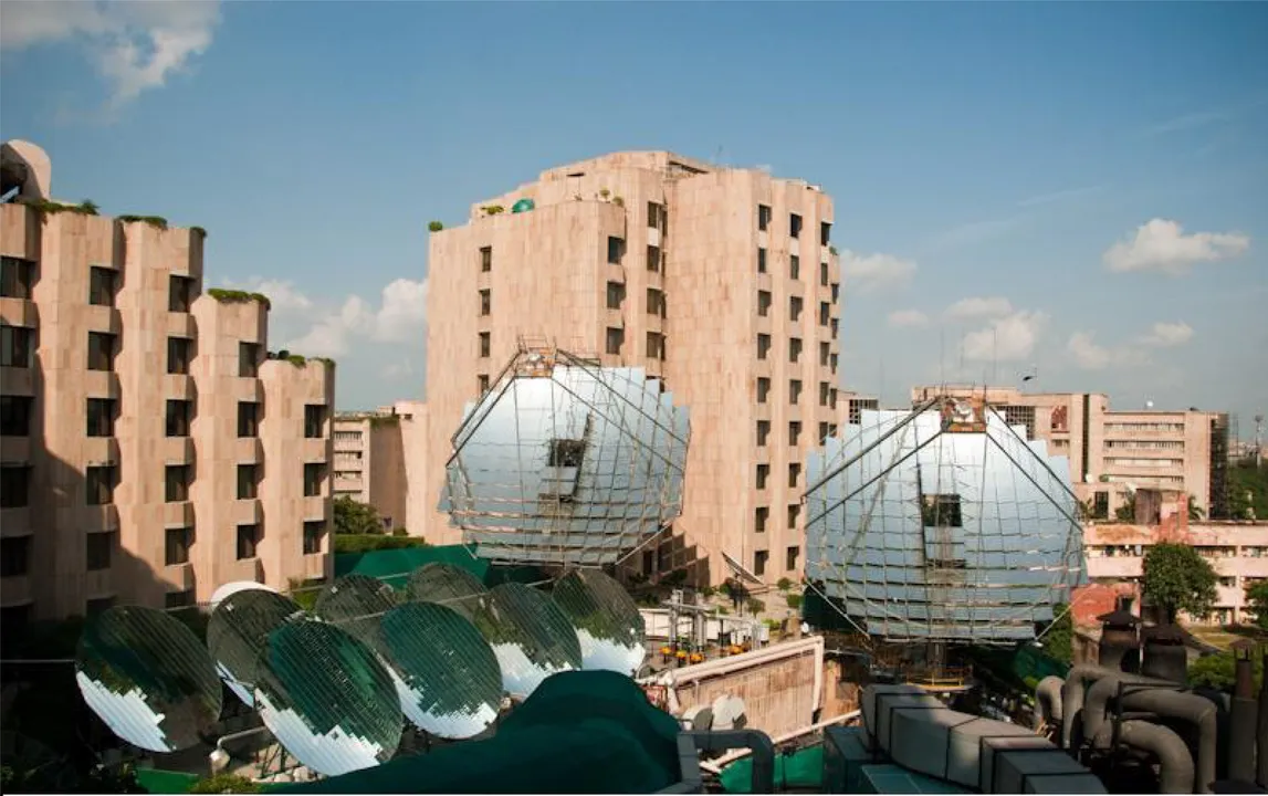 ITC Maurya - Paraboloid Solar Concentrator..