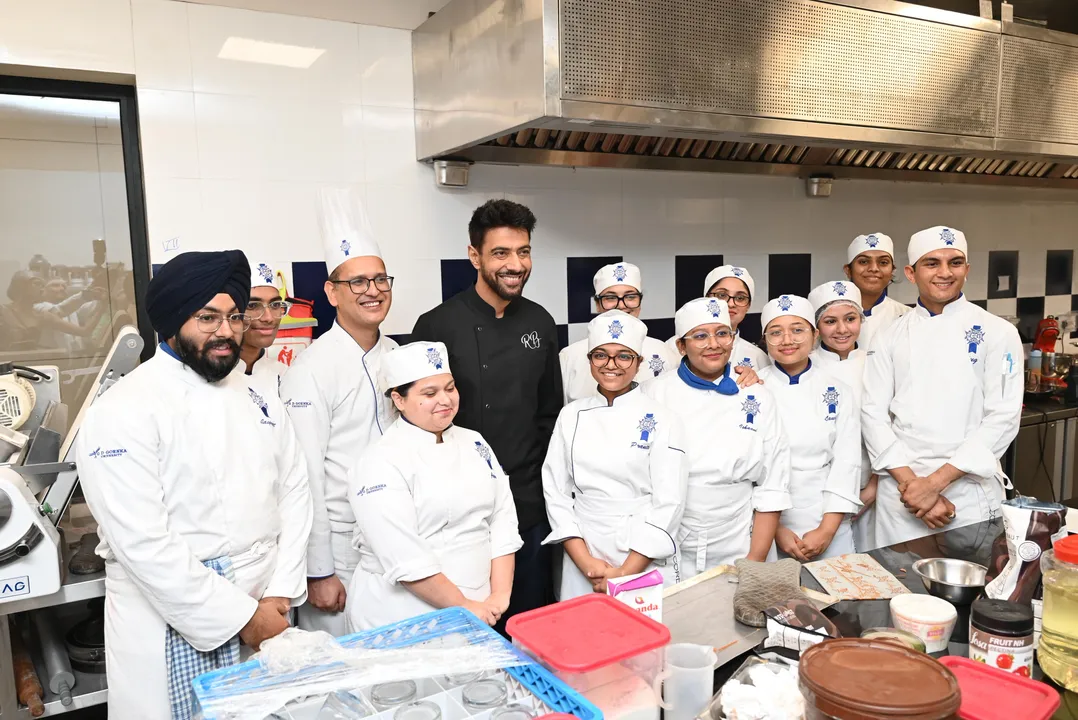 Chef Ranveer Brar at GD Goenka School