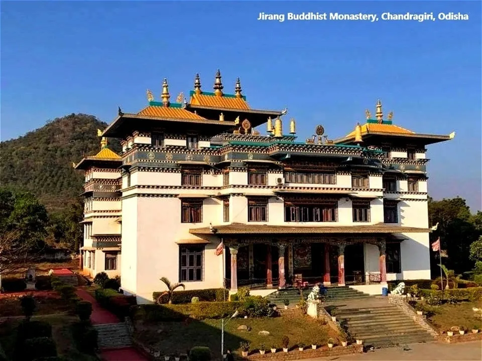 Jirang Buddhist Monastery, Chandragiri, Odisha