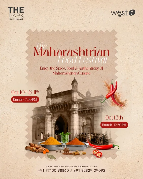 The Park Navi Mumbai- Maharashtrian Food Festival