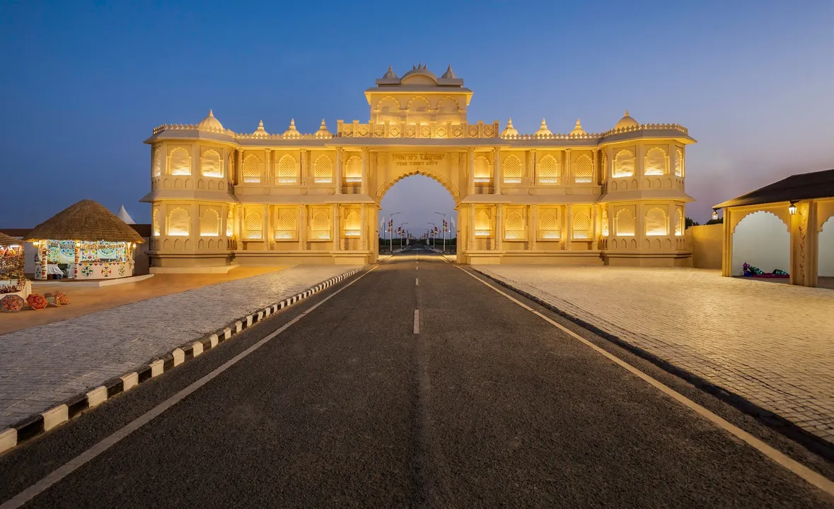 Entrance Rann Utsav Tent City
