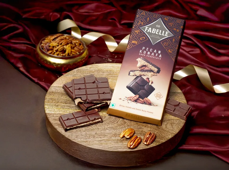 Fabelle Pecan Kunafa Dark Chocolate