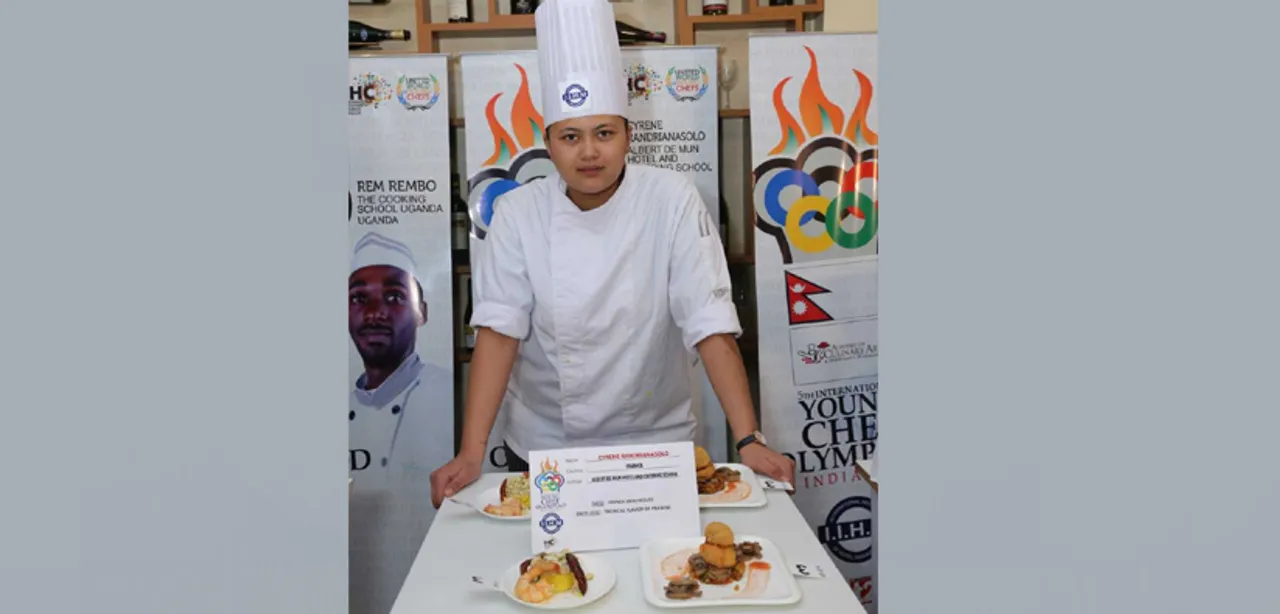 France wears IIHM’s Young Chef Olympiad 2019 Crown