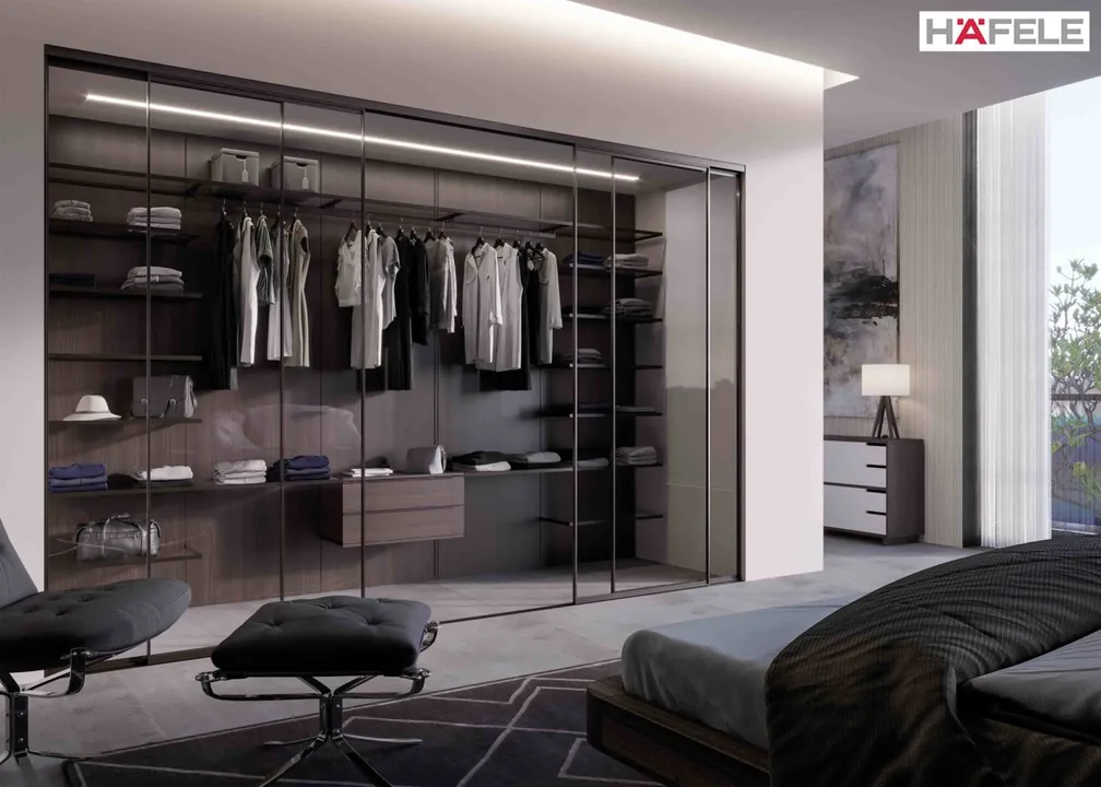 Aluflex 80B Sliding System by Hafele