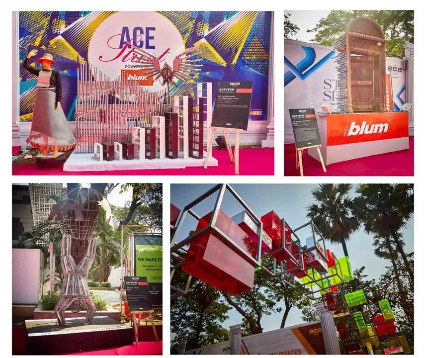 Blum Unveiled the BLUM Street at ACETECH Mumbai and associated with the Esteemed Architects