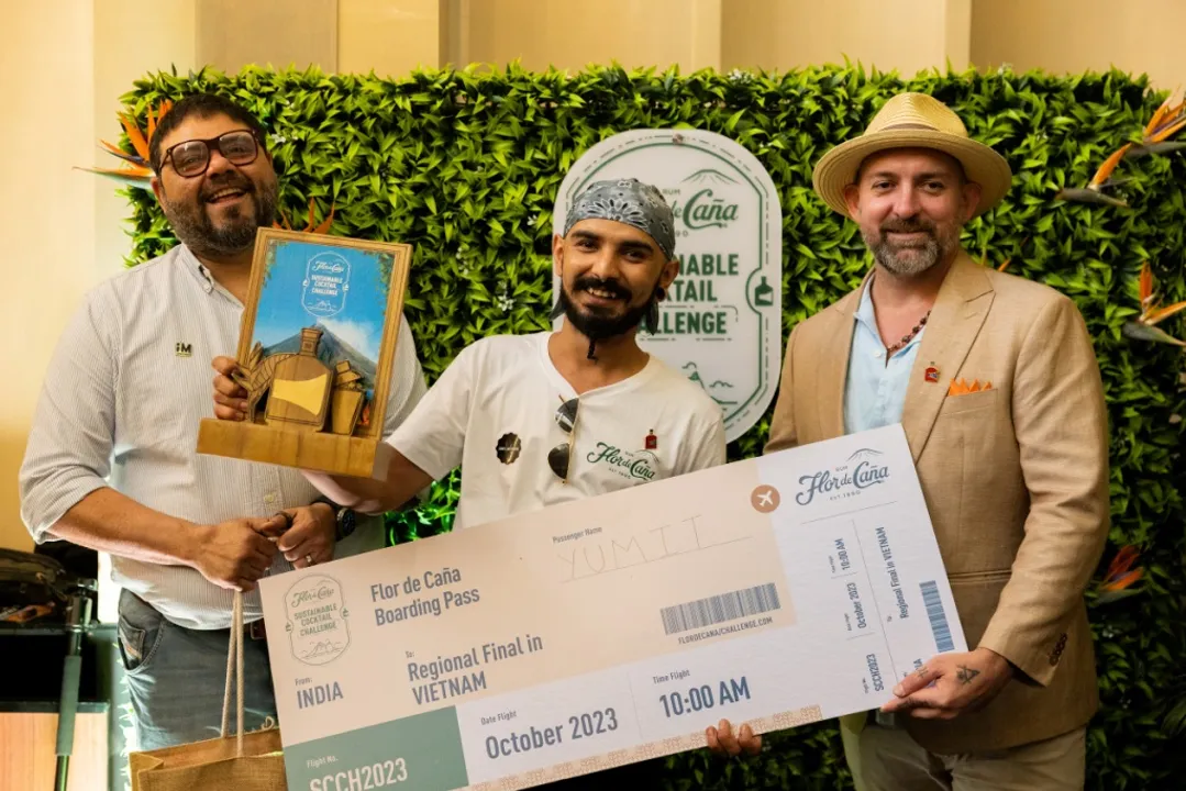 Yumit Kumar of Sidecar Wins the First Ever Flor de Caña Sustainable Cocktail Competition in India hosted by Anggel's Share 