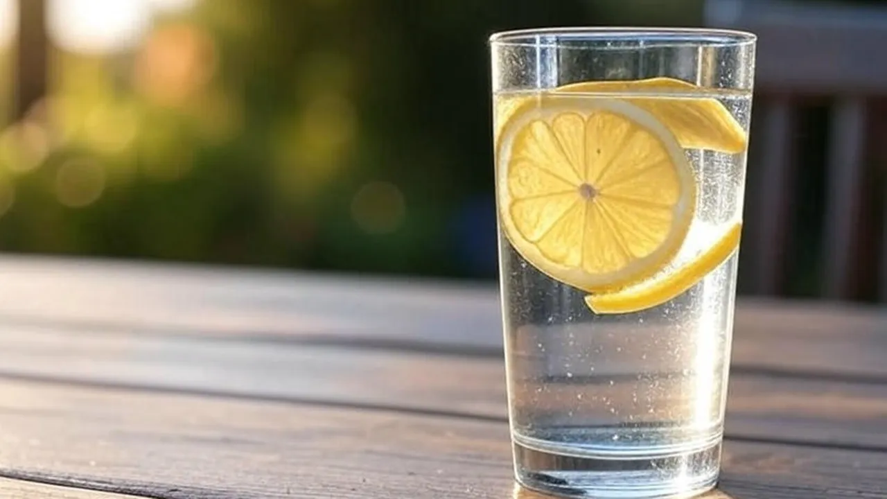লেবুর জল (Lemon Water) 