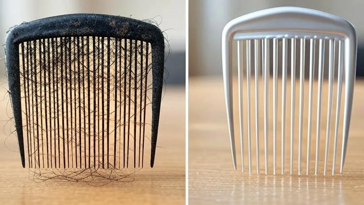 Hair Comb Cleaning