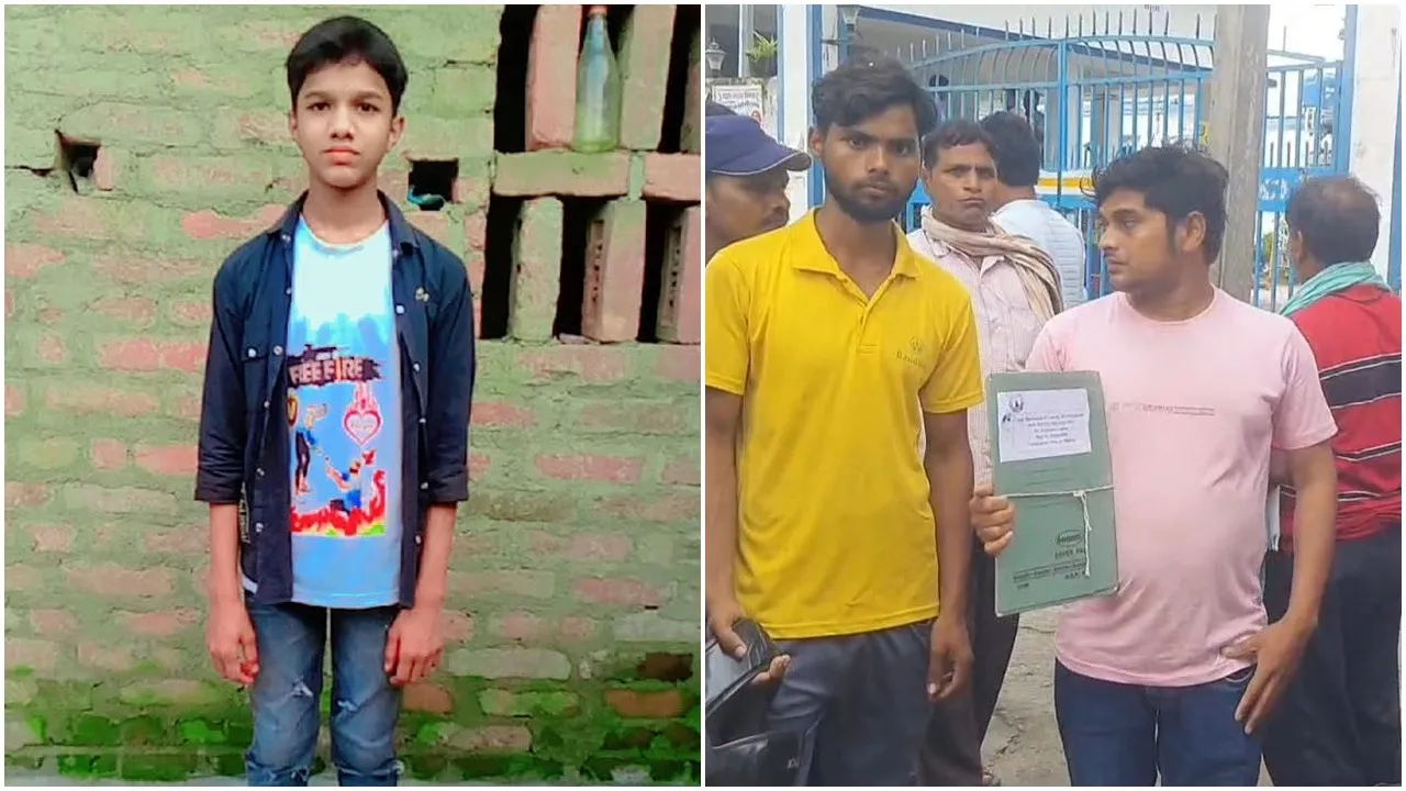 Malda hostel student death  West Bengal student found dead in hostel  School accused of beating student to death  Body kept in ice protest Malda  Residential school student suicide claim  Family demands arrest before cremation  Manikchak student death controversy  Private school teacher student abuse Bengal