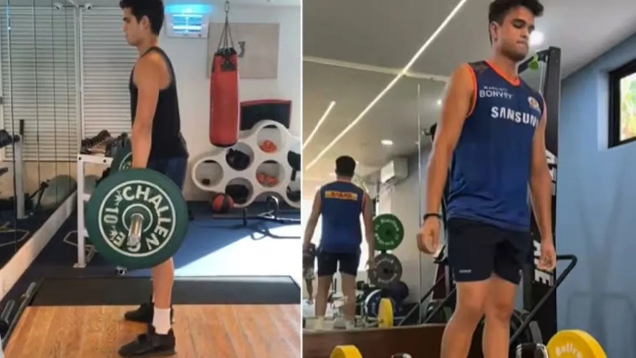 Arjun Tendulkar's fitness