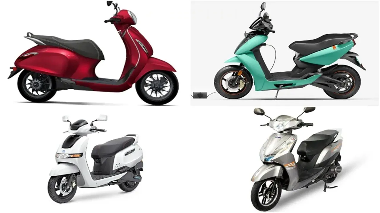best affordable electric scooters India, electric scooter under 1 lakh, Hero VIDA VX2 Go price, TVS iQube base variant range, Bajaj Chetak C2501 specs, Ather Rizta S range 159 km, Ampere Nexus price and features, electric scooter fast charging India, daily commute EV scooter, budget electric scooter 2026