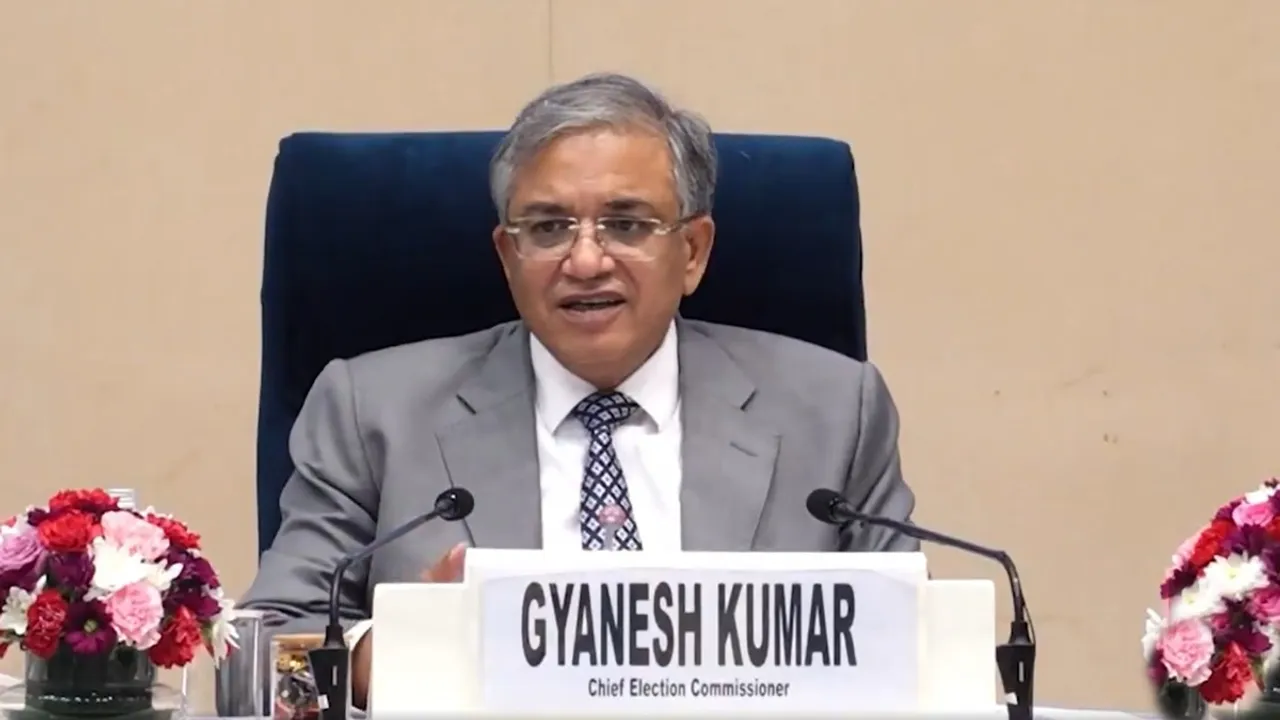 Chief Election Commissioner Gyanesh Kumar