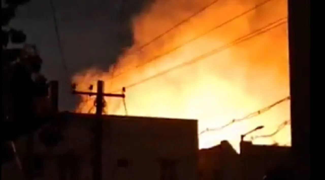 Chennai fire