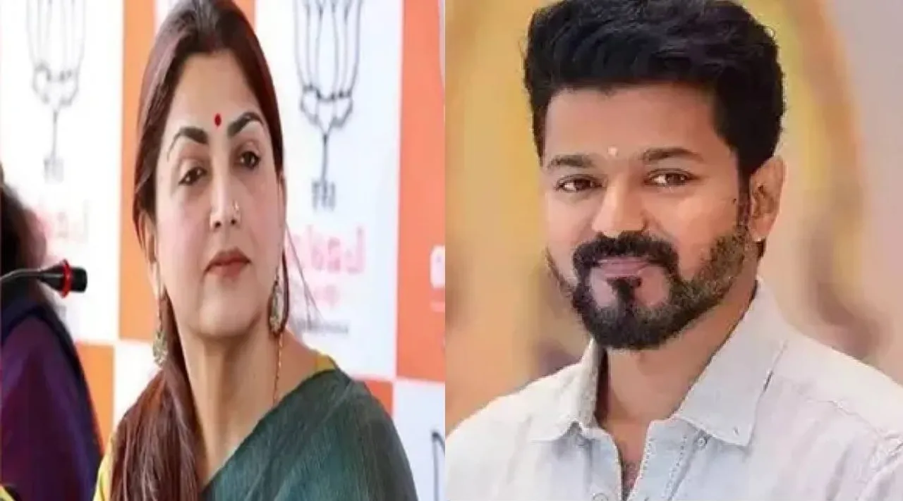 Kushboo and Vijay