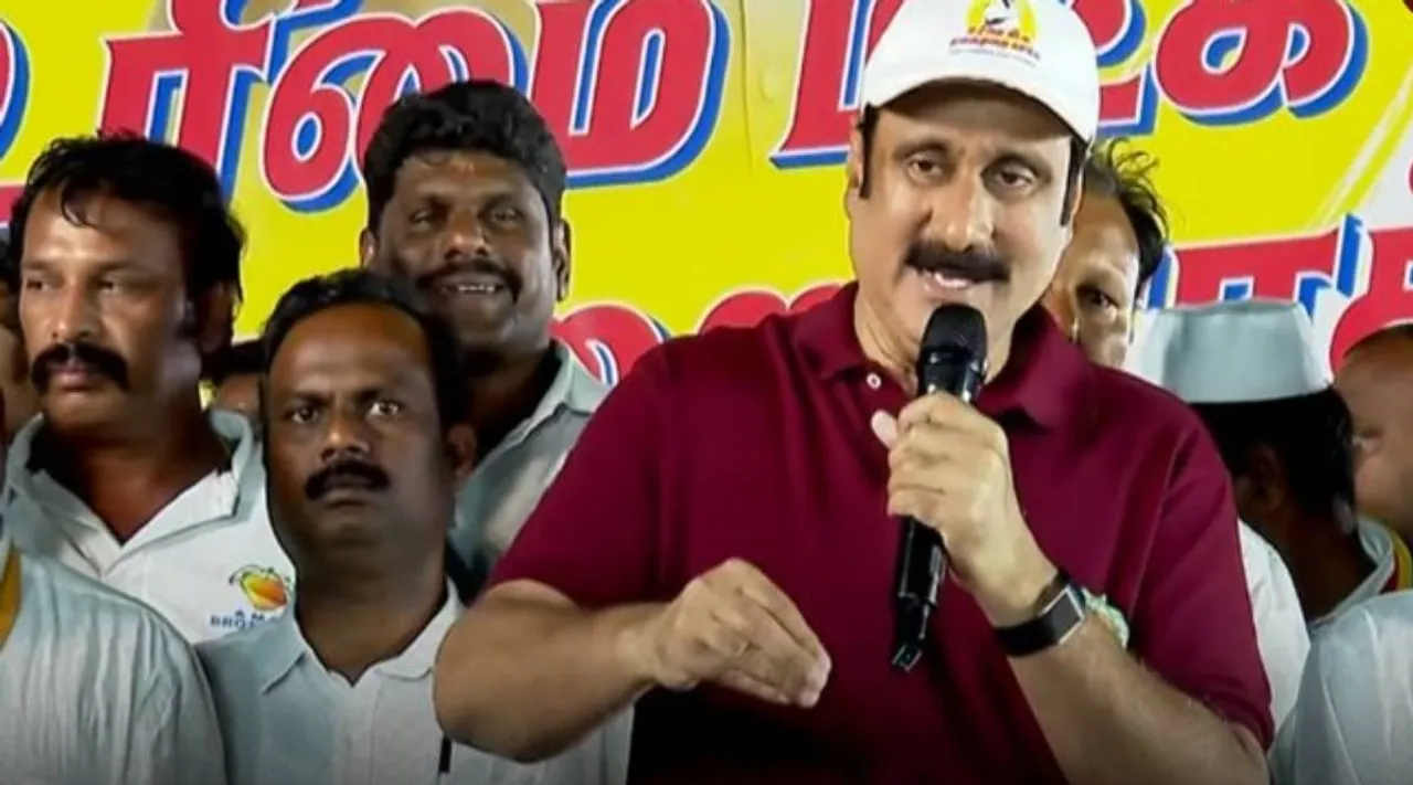 Anbumani walking