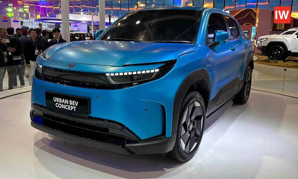  Toyota Urban BEV Concept: Emission-Free Future for India