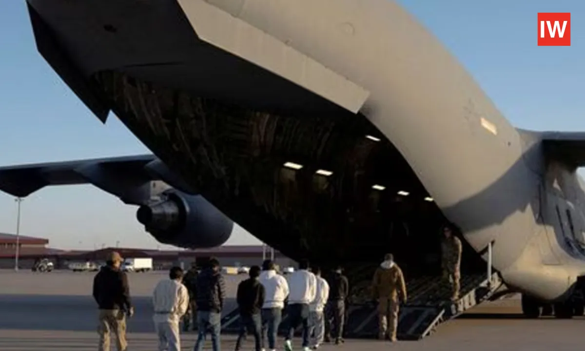  US Military Deports Indian Migrants in First-Ever Long-Distance Flight Under Trump Policy
