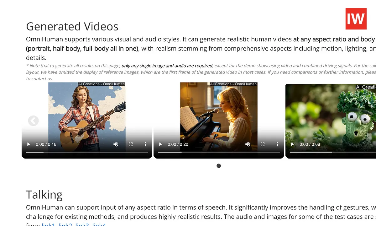  OmniHuman AI Tool Brings Images to Life, Raises Ethical Concerns