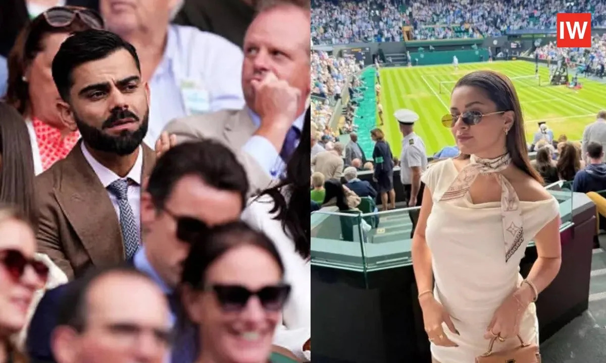  Did the Algorithm Strike Again? Kohli, Anushka & Avneet at Wimbledon 2025!