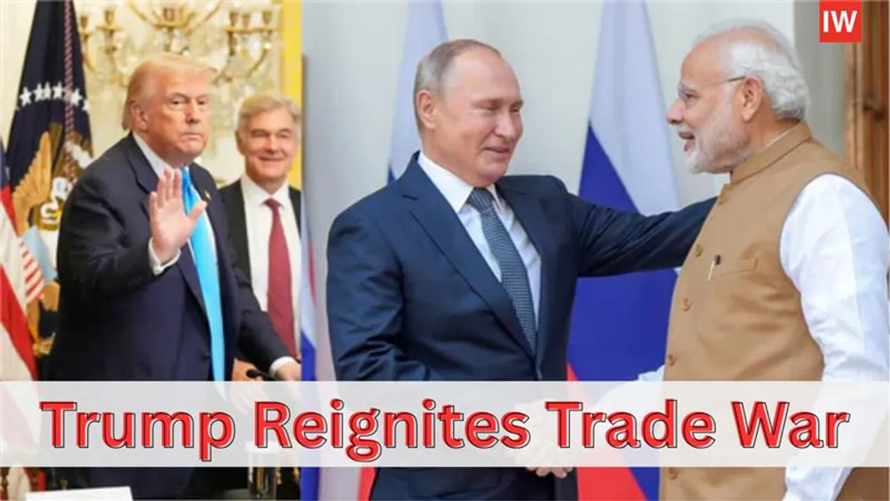  Trump Calls India-Russia ‘Dead Economies’, Slaps 25% Tariff on Indian Goods Amid Trade Row