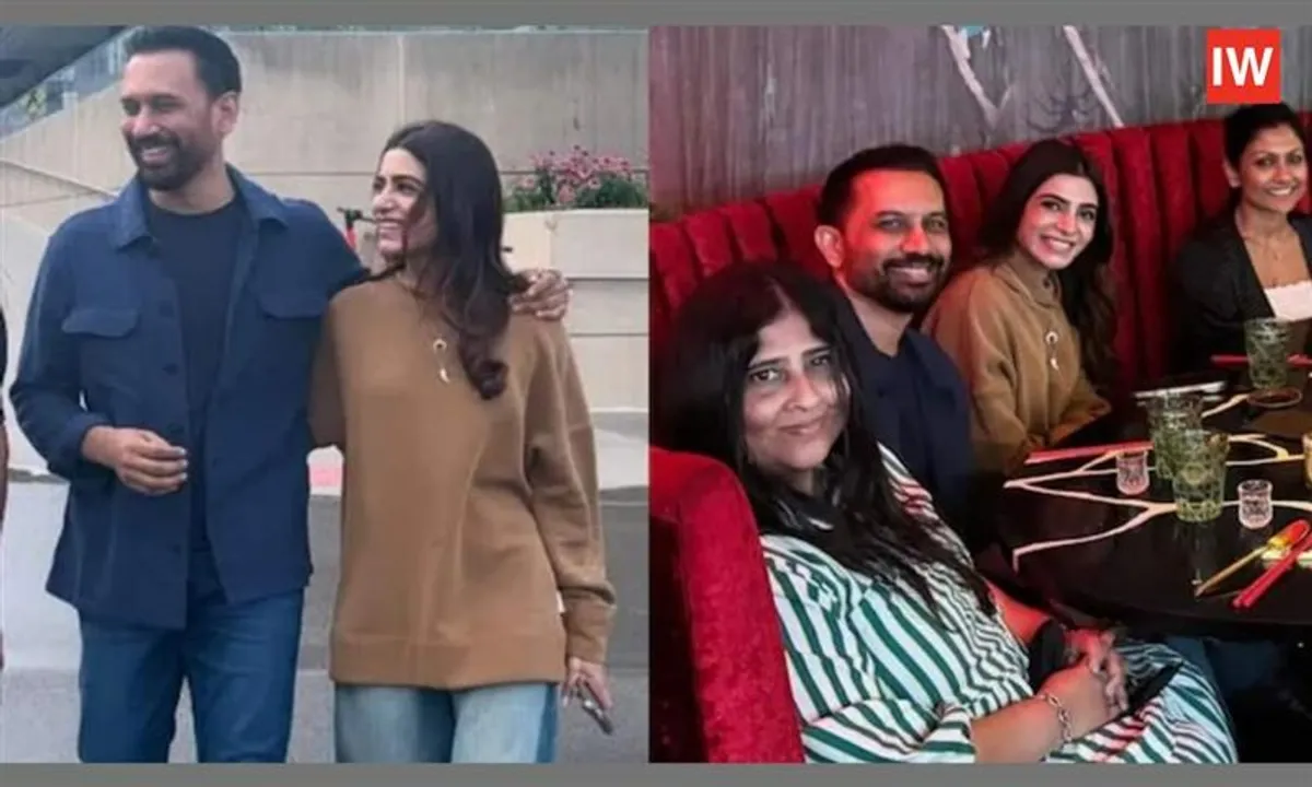  Raj Sees Red After Dinner With Samantha, Video Sparks Buzz
