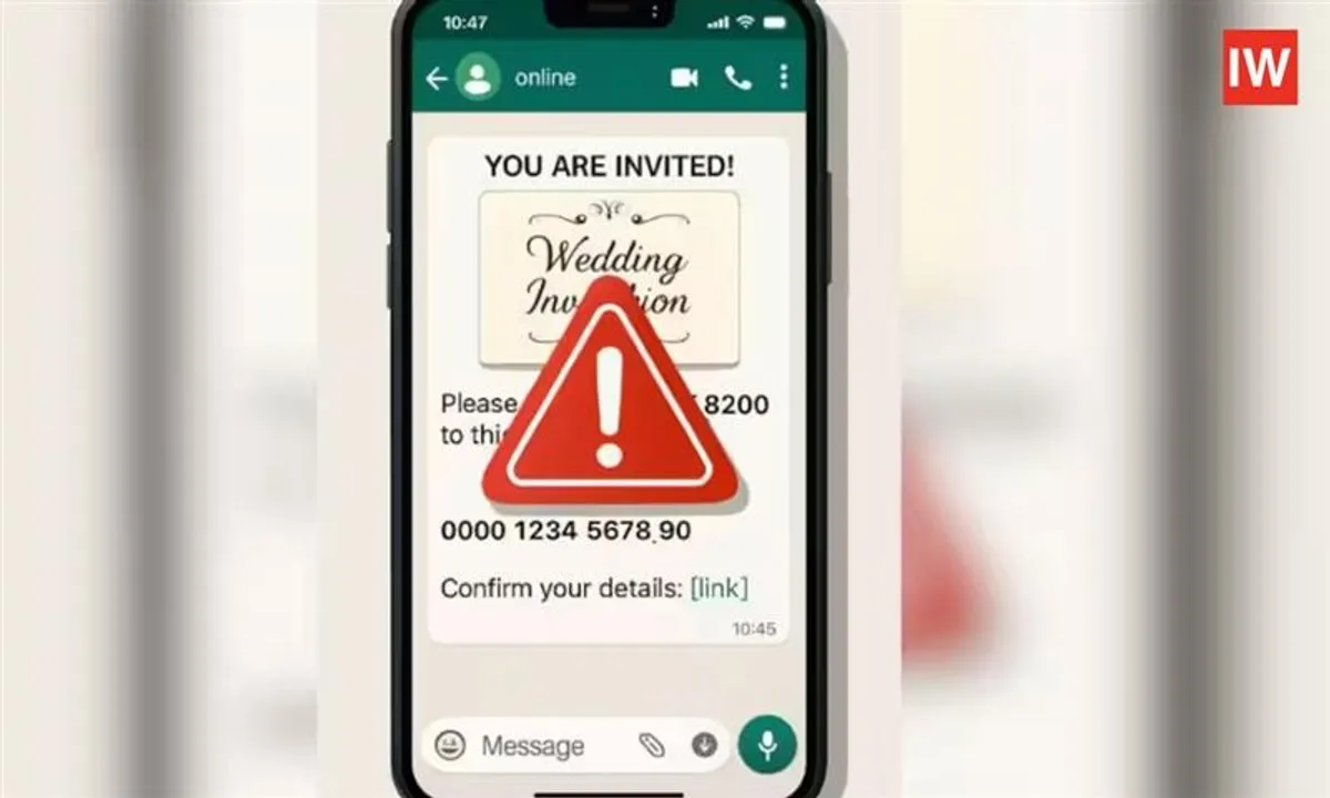  WhatsApp Wedding Invitation Fraud: Employee Loses Rs. 2 Lakh