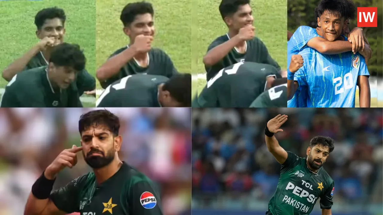  Pakistan U-17 Footballer Sparks Controversy With Gesture Against India