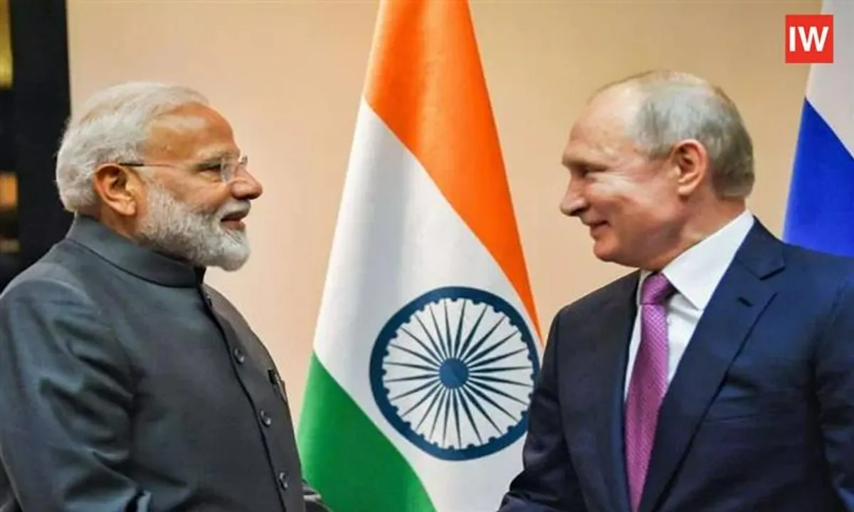  PM Modi Congratulates Vladimir Putin on His 73rd Birthday