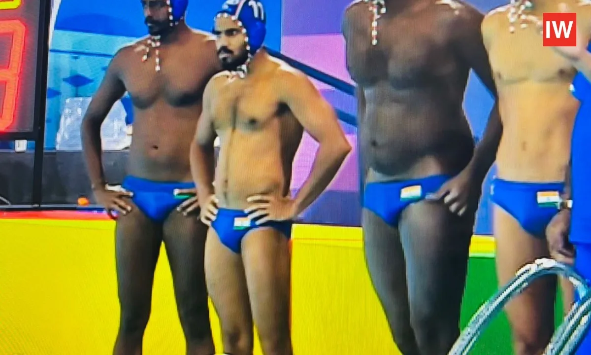  Major Controversy! Indian Water Polo Team Faces Backlash for Wearing National Flag on Trunks at Asian Championship