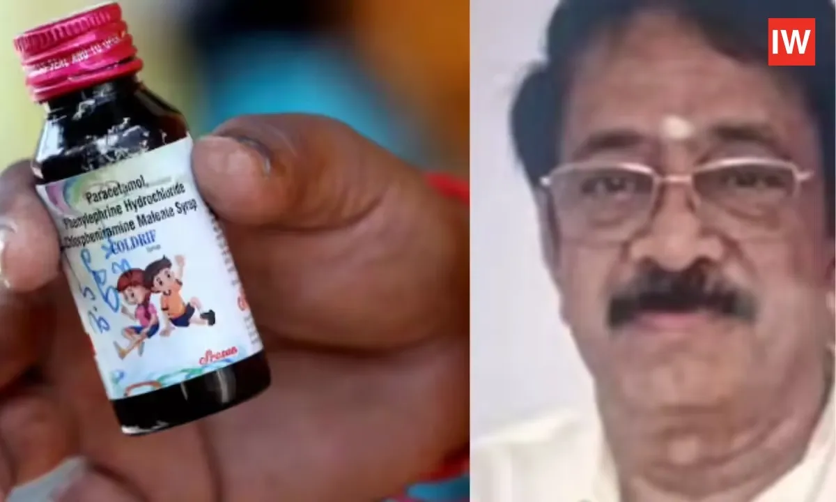  S Ranganathan Arrested Over Coldrif Cough Syrup Deaths of 19 Children