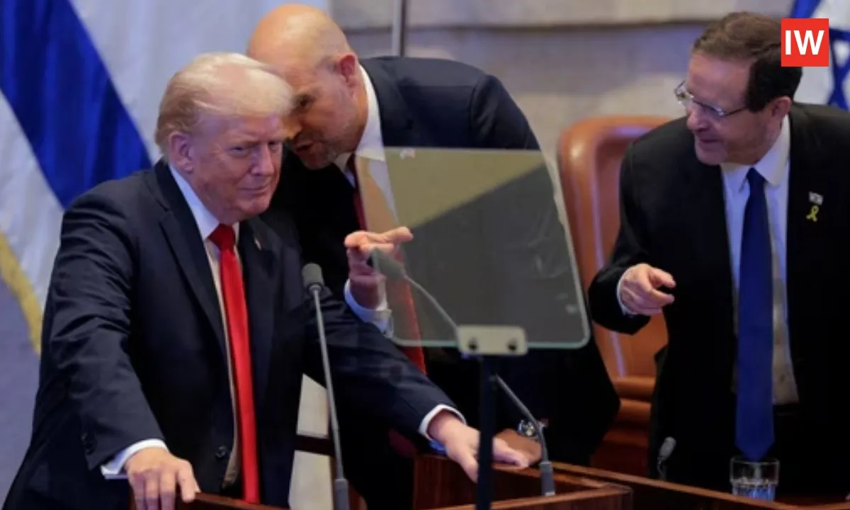 Trump Declares Gaza War ‘Over’ During Israeli Parliament Speech, Faces Hecklers