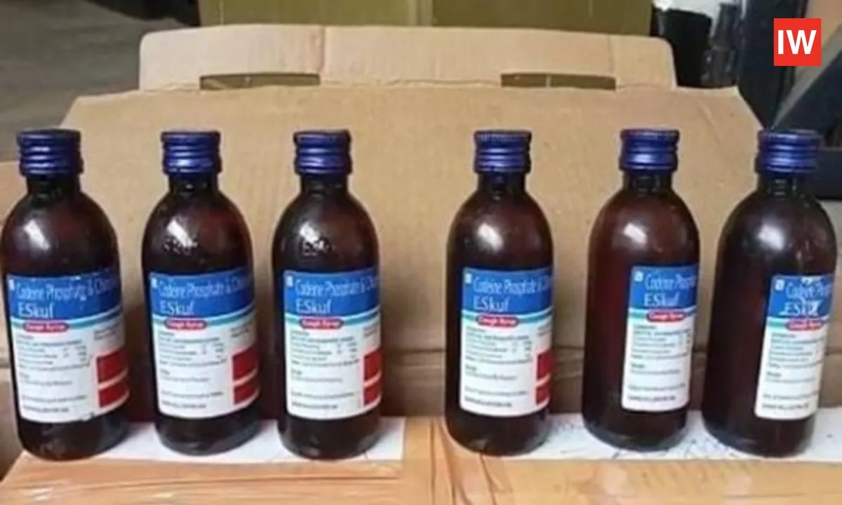 90,000 Bottles of Banned Eskuf Cough Syrup Worth Rs. 2 Crore Seized in Tripura