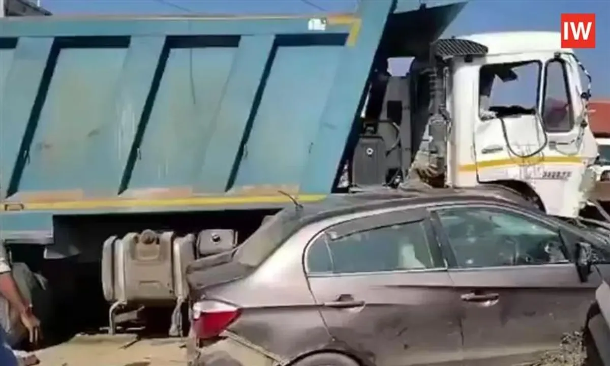  Speeding Dumper Truck Rams 17 Vehicles in Jaipur, Killing 12