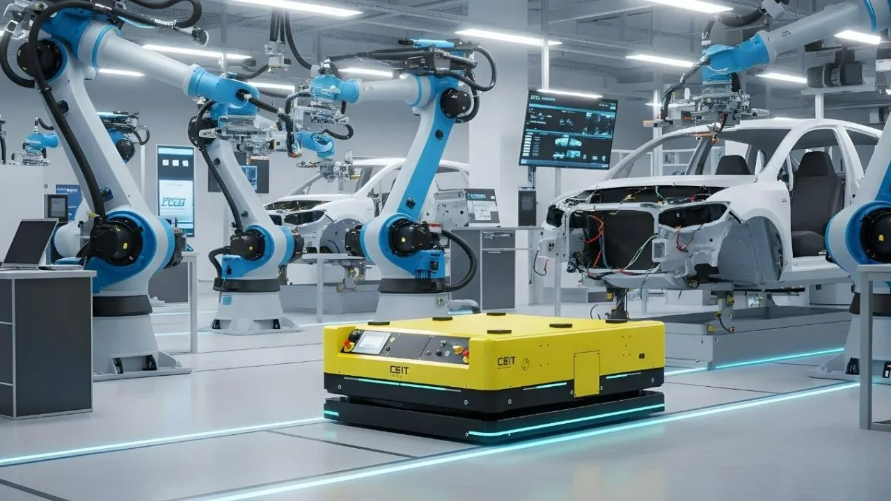  Revolutionizing Heavy Transport: Advanced AGVs Reduce Risk in Battery Manufacturing