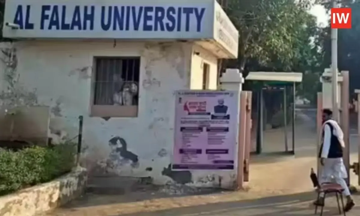  Cyber Warning to Al-Falah University Amid Delhi Blast Probe