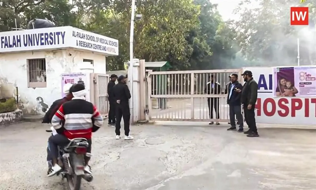  Delhi Blast Probe Brings Al Falah University and Chairman Under Spotlight