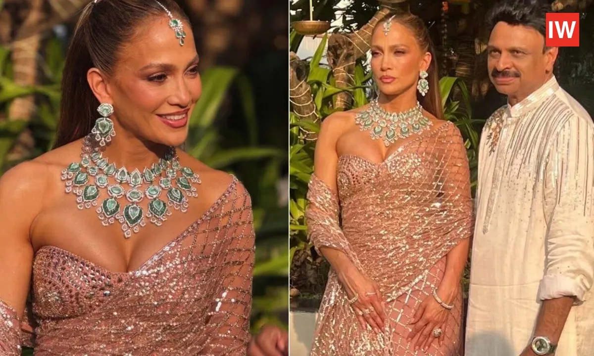  Jennifer Lopez Shines at Netra Mantena’s Udaipur Wedding Performance