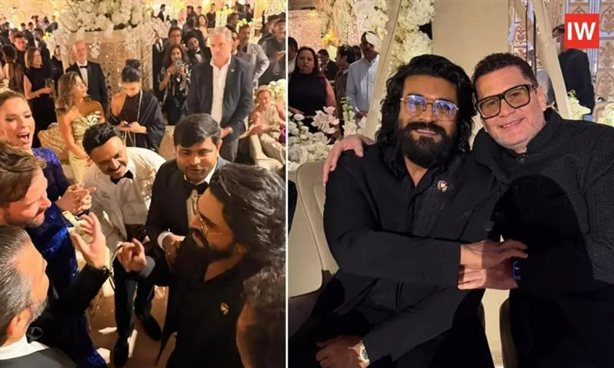  Ram Charan Makes Waves at Mantena Wedding in Udaipur