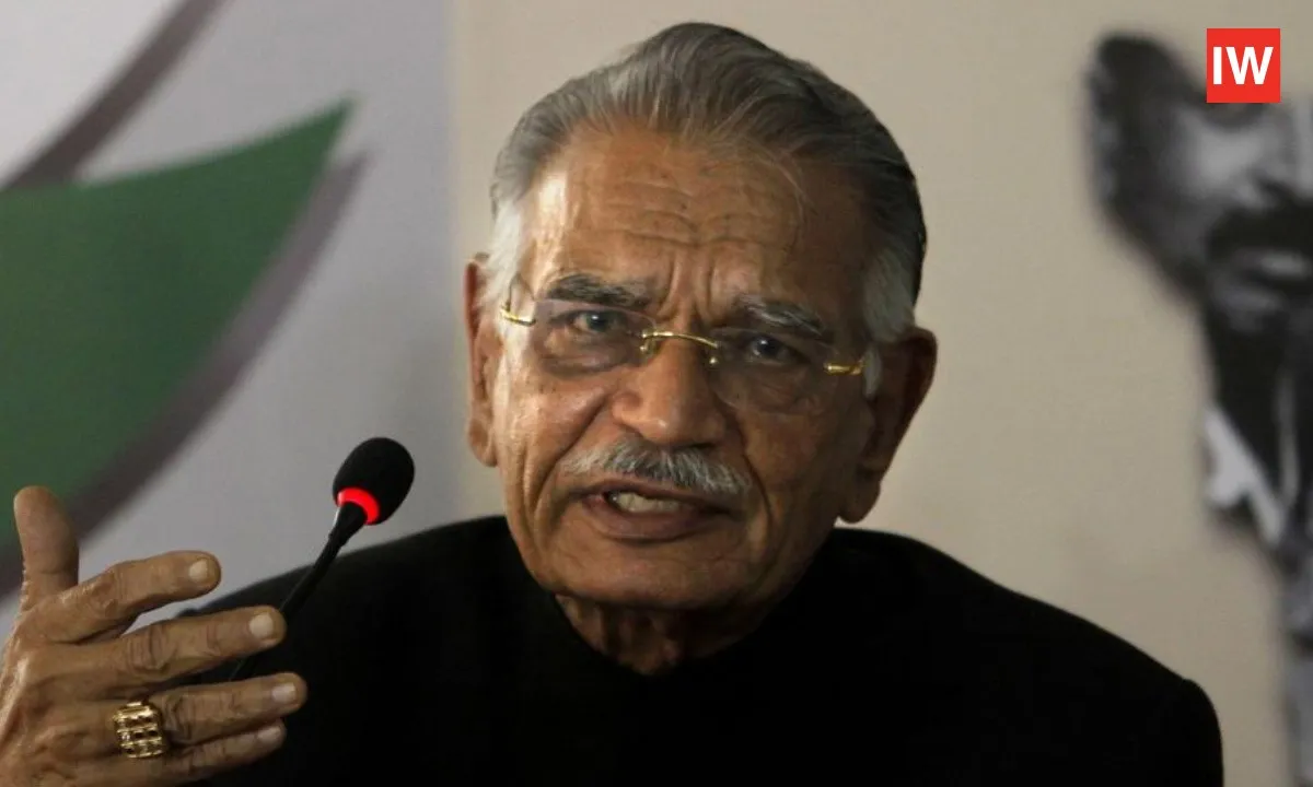  Shivraj Patil, Former Union Home Minister During 26/11, Dies at 90