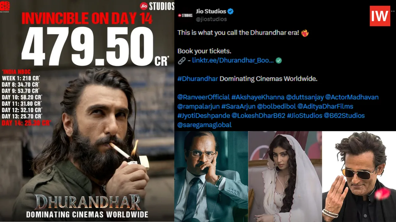  Dhurandhar Box Office Day 14: Ranveer Singh Overtakes Rajinikanth’s Top Grosser ‘2.0’