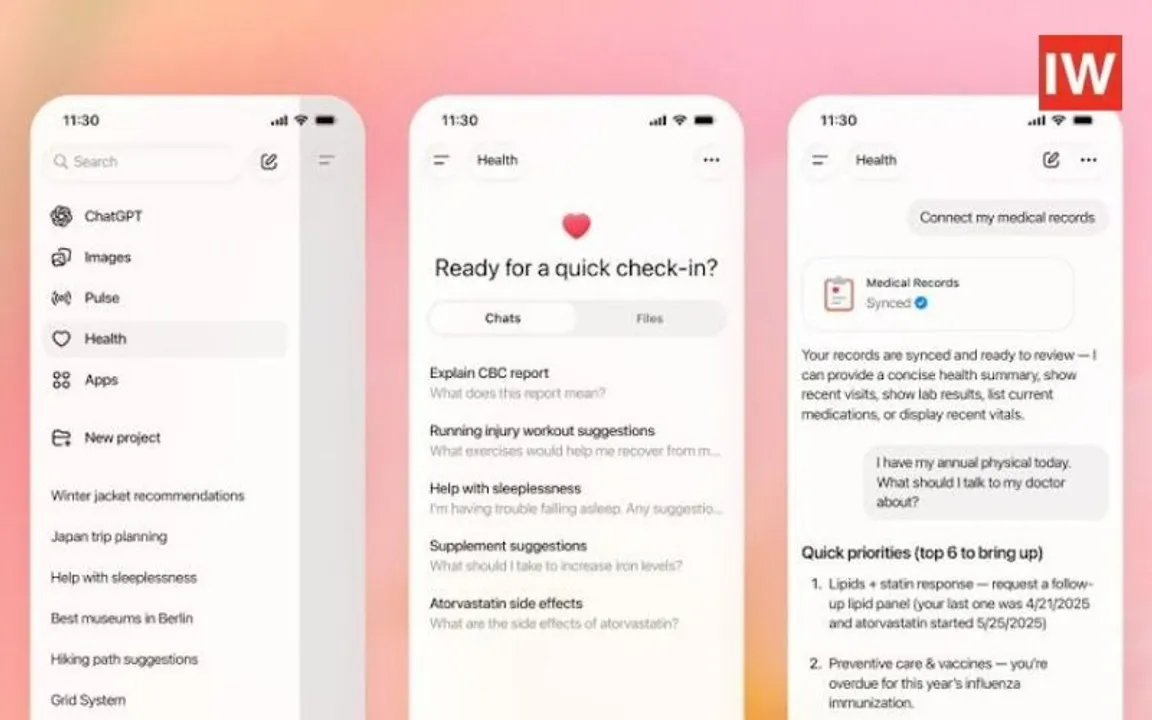  OpenAI Launches ChatGPT Health to Help Users Manage Medical Information