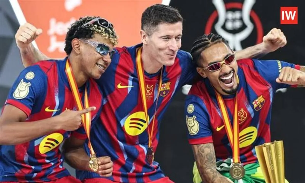  Barcelona Seals Historic El Clásico Win in Spanish Super Cup Final