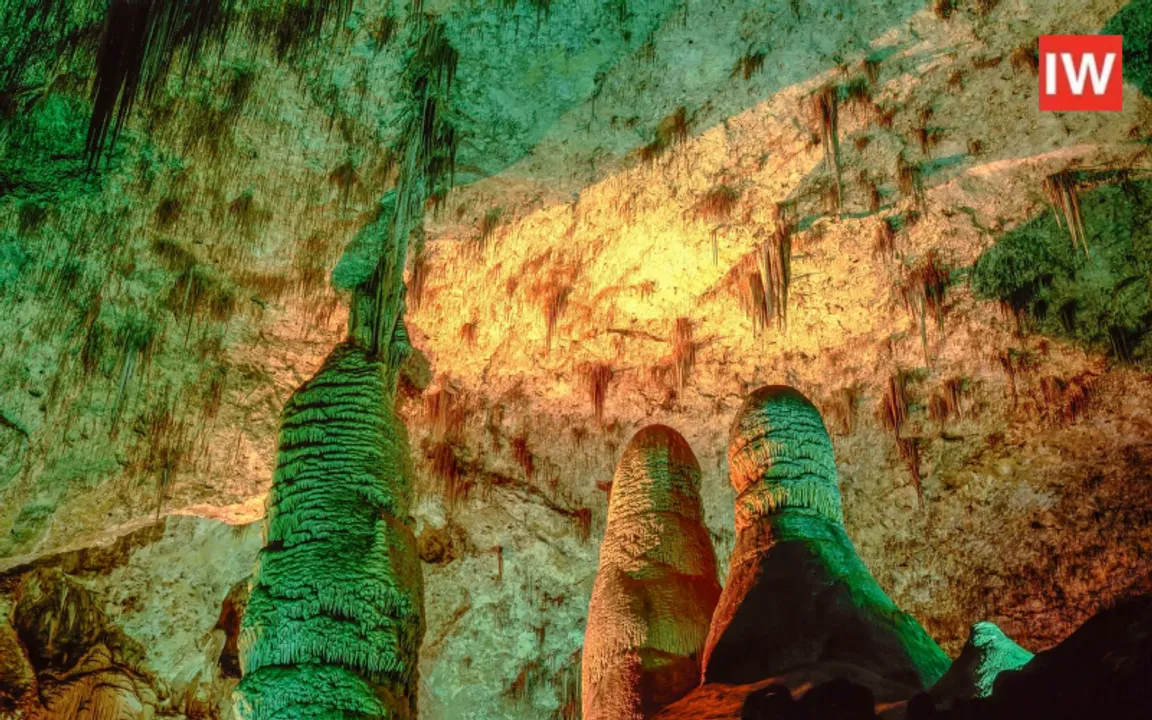  9 Million-Year-Old Neon Green Cave Wall Found in New Mexico