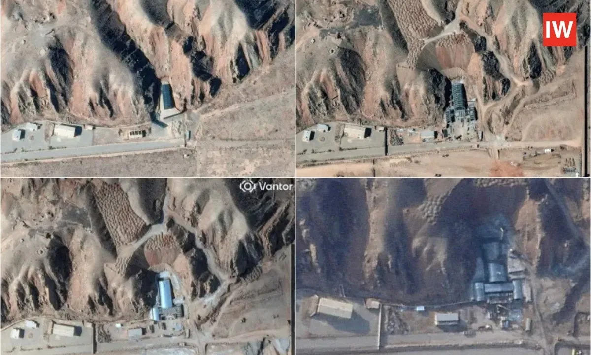  Iran Builds Concrete Sarcophagus to Protect Missile Sites from US