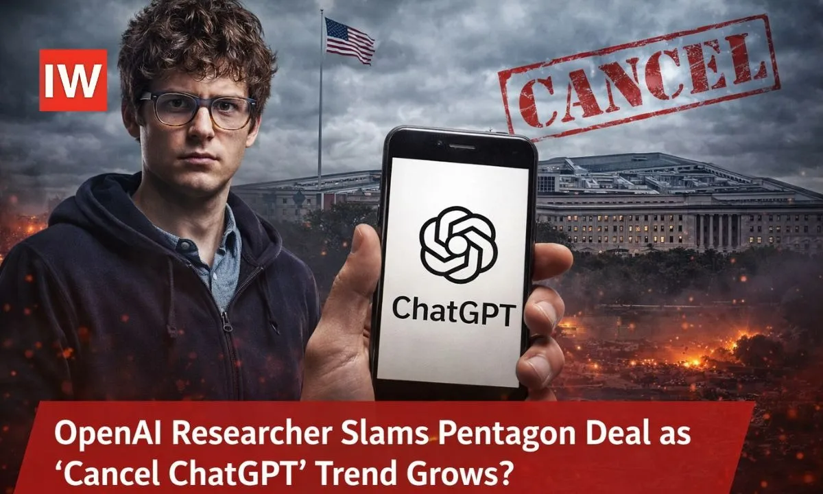  OpenAI Researcher Slams Pentagon Deal as ‘Cancel ChatGPT’ Trend Grows