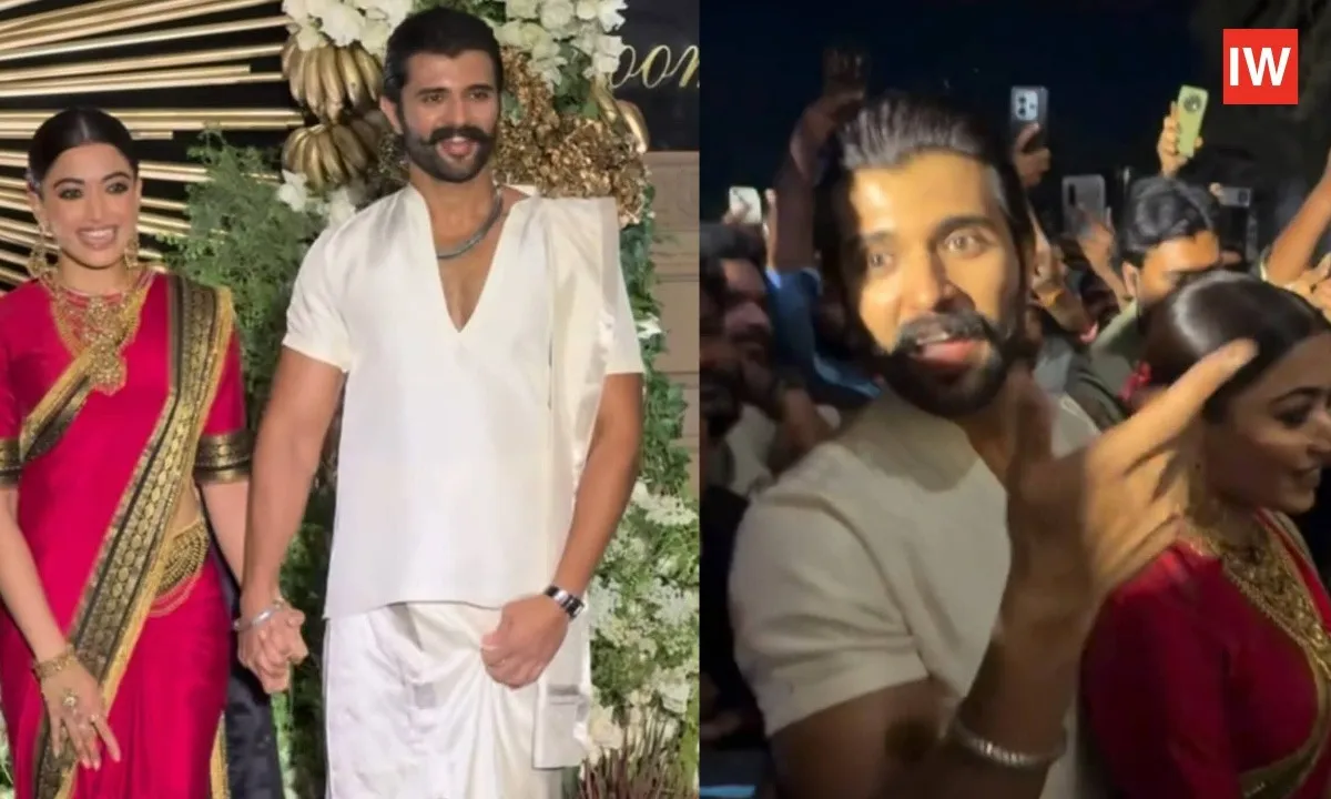  Vijay Deverakonda Shields Rashmika Mandanna, Tells Paparazzi ‘udhar dekh’