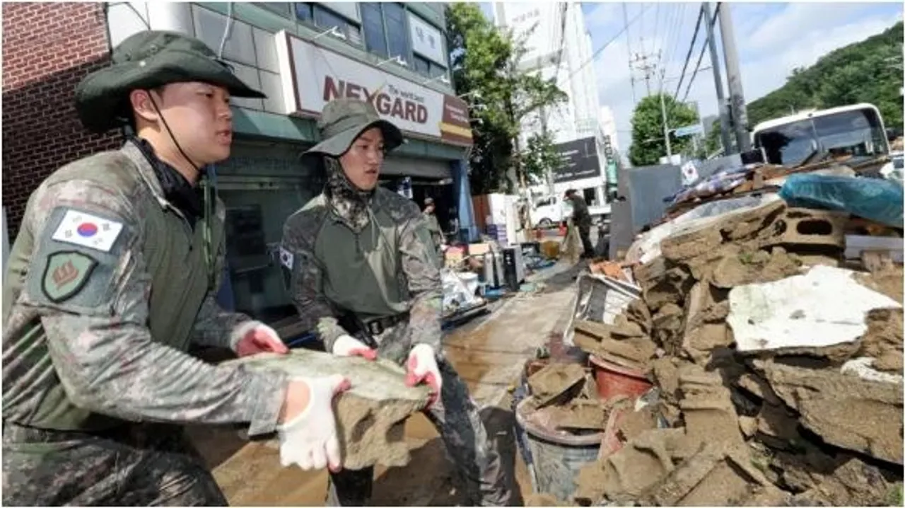 KOREA FLOOD