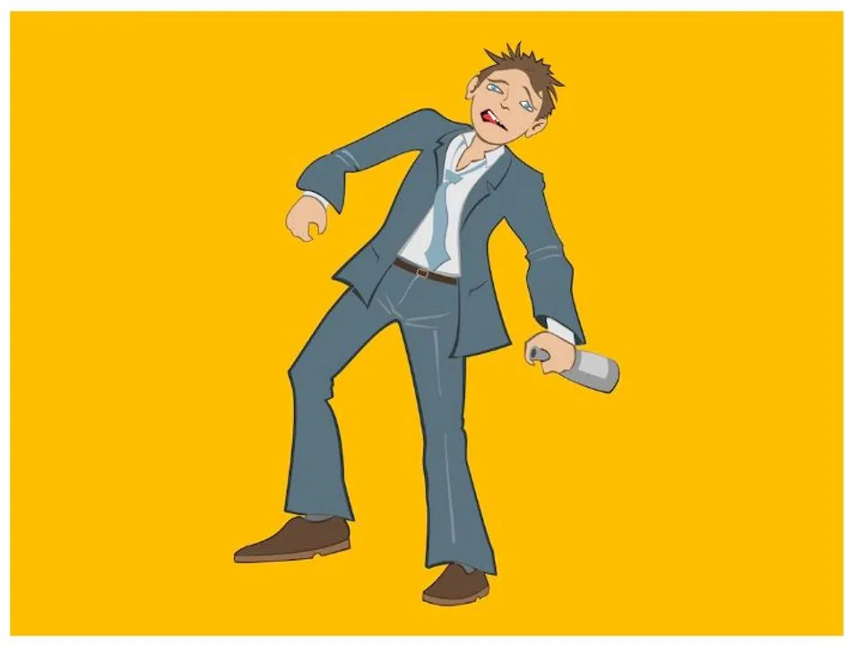 drunken man