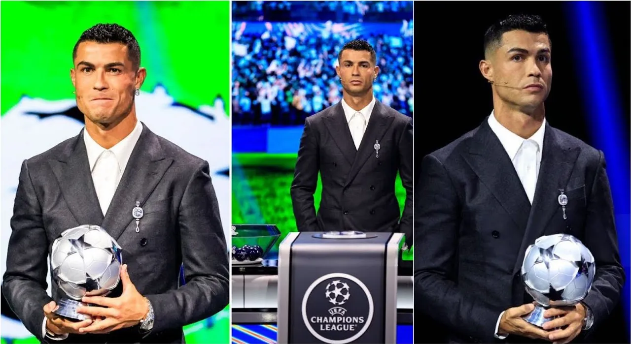 cristiano ronaldo honoured as uefa champions league all time top scorer